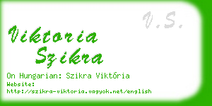 viktoria szikra business card