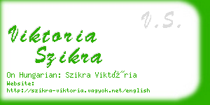 viktoria szikra business card